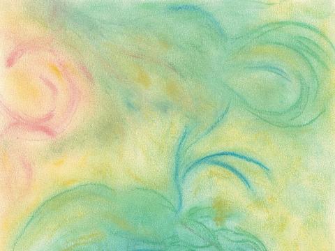 Energiebild Grün Gelb